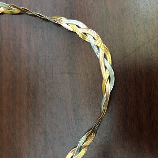 Tri-color Chain Necklace