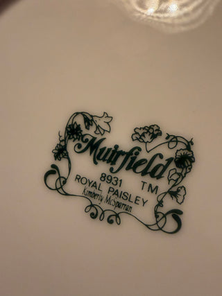 Muirfield Royal Paisley Salad Plate VV