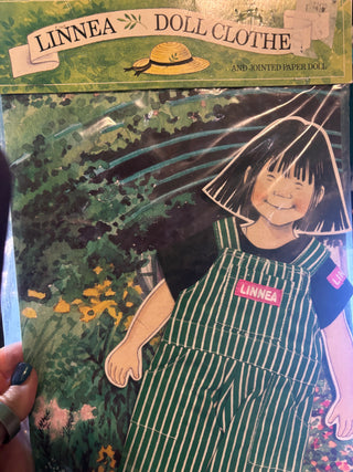 Linnea paper Doll w/ real clothes unopened