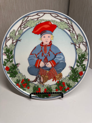 Villeroy & Boch UNICEF Children of the World Plate No 7 Lapland Heinrich Germany