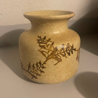 6" Robert Maxwell Pottery Craft Vase, Fern - SP