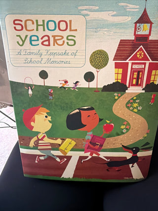 School Years a family keepsake of school memories chronical book VV