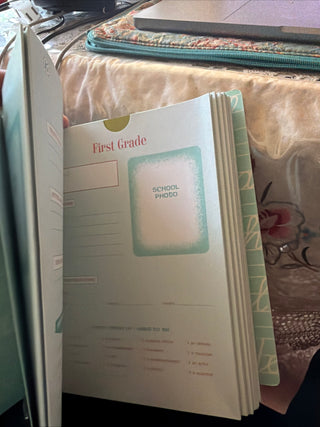 School Years a family keepsake of school memories chronical book VV