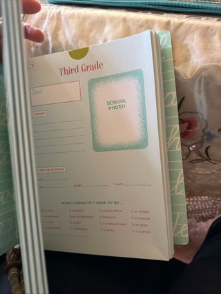 School Years a family keepsake of school memories chronical book VV