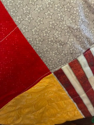 New Handmade US Army Patchwork Quilt - 54” x 54” Patriotic Throw