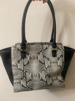 Black/white snake print Liz Claiborne purse