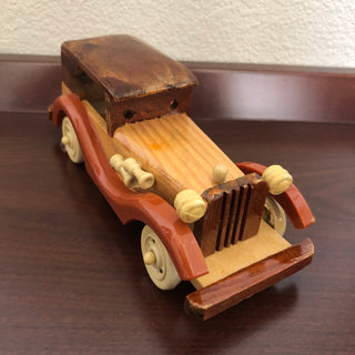 Handcrafted Wooden Classic Car