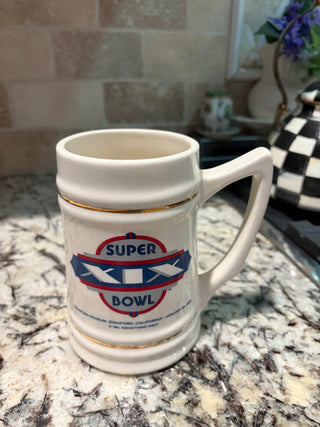 Super Bowl XIX Beer Stein Stanford Stadium 01/20/85