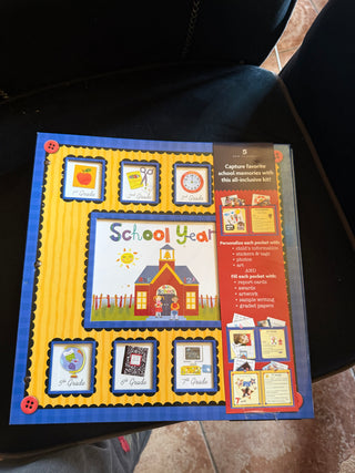 Brand Publication Ltd. School Years Scrap & Store in Blue VV