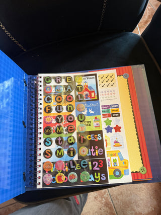 Brand Publication Ltd. School Years Scrap & Store in Blue VV