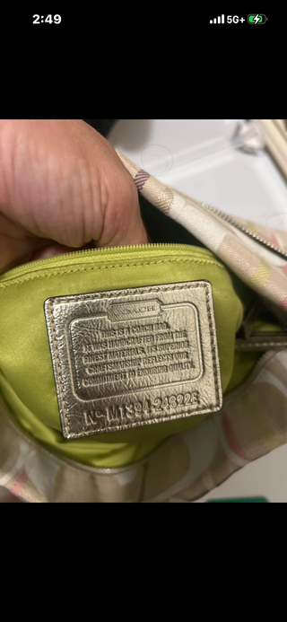Coach shoulder bag