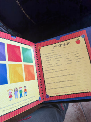 Brand Publication Ltd. School Years Scrap & Store in Blue VV