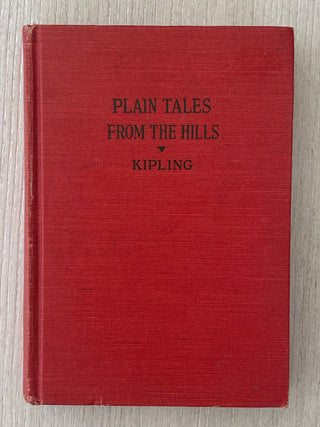 Plain Tales from the Hills, Kipling (vintage book)