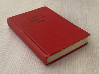 Plain Tales from the Hills, Kipling (vintage book)
