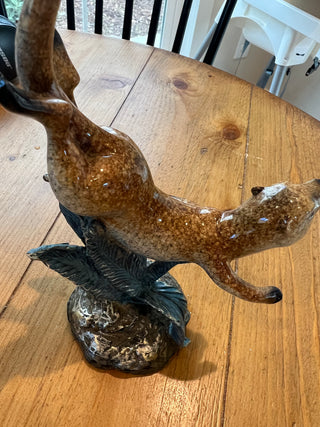Sea Otter Statue in Kelp