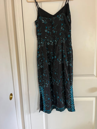 vtg hype silk dress