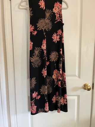 Y2K floral wrap dress