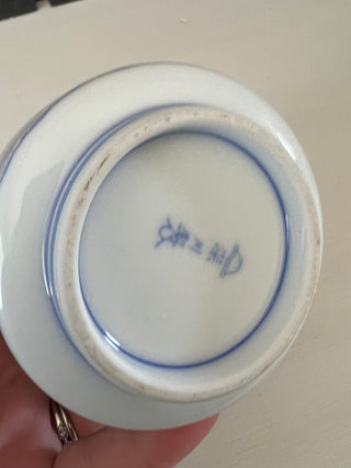 Japanese crane teacup