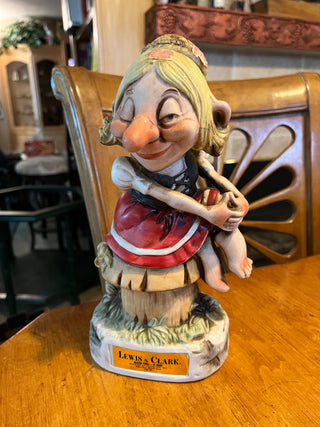 Rare Lewis and Clark Sexy Troll Vodka Decanter