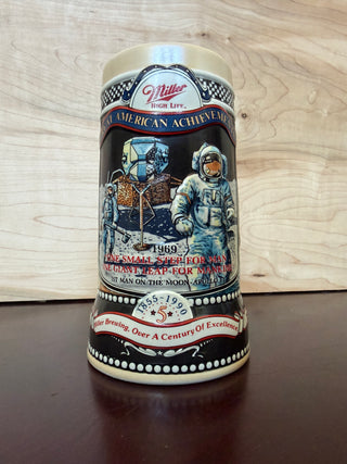 Miller High Life Beer Stein Mug Great American Achievements 5th NASA