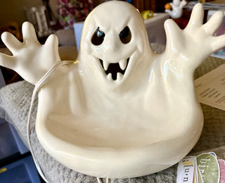 Large, scary ghost bowl