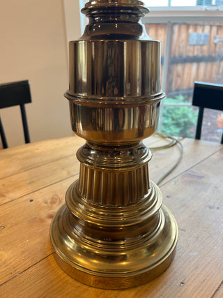Large Brass Lamps (Set of 2)