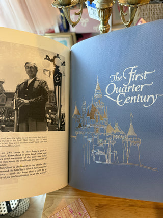 Vintage Disneyland: The First Quarter Century Hardcover Book – Walt Disney History