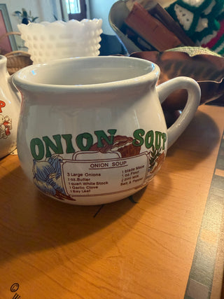 Onion soup cup