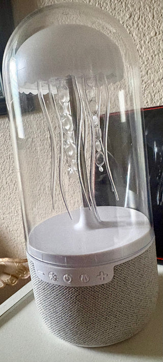 Wireless Express Jellyfish Mood Lamp Bluetooth Speaker