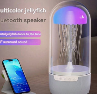 Wireless Express Jellyfish Mood Lamp Bluetooth Speaker