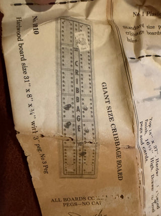 Drueke Cribbage Board Track Model 1010 VV