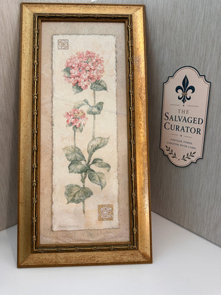 Pamela Gladding Framed Botanical Hydrangea Print