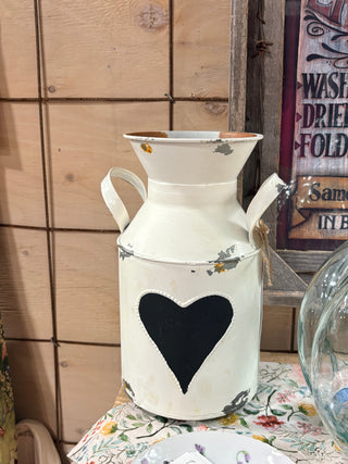 Milk Can/Heart