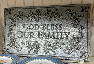 Bless Family Sign