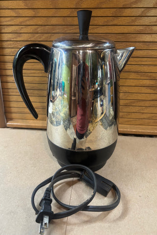 Faberware 8 cup mid century coffee pot