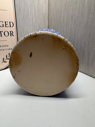 Rustic Farmhouse Stoneware Crock with Handles