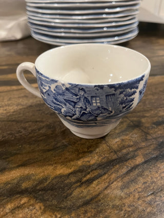 Vintage Liberty Blue Paul Revere Cup