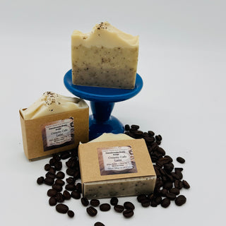 Mineral Water  + Olive Oil Soaps - Creamy Cafe Latte - RCD