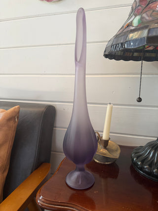 Lilac Viking swung vase