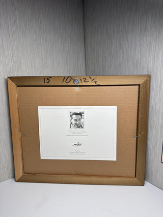 Patrick Ciranna "The Blues" Framed Art Print Prime Arts of Bath Jazz Musicians