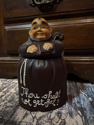 Vintage Monk Cookie Jar