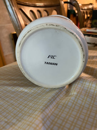 Vintage Morton Salt Jar w/Wood Lid