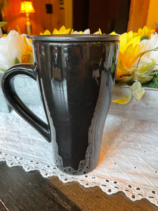 Elvis Presley “Love Me Tender” Ceramic Travel Mug with Lid