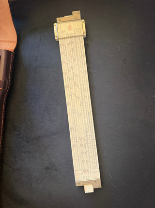 Fredrick Post Co. Versalog 1460 Bamboo Hemmi Slide Rule Made in Japan VV