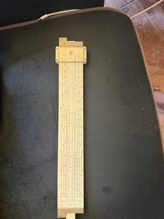 Fredrick Post Co. Versalog 1460 Bamboo Hemmi Slide Rule Made in Japan VV