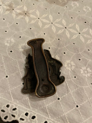 Vintage Solid Brass Mayflower Door Knocker