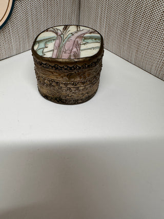 Vintage Chinese Shard Box 2.75"