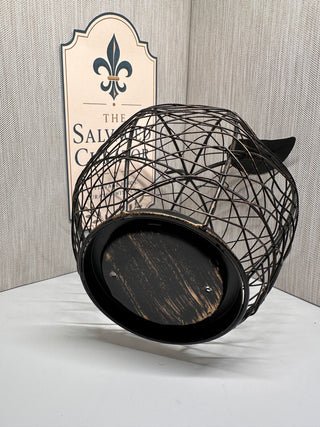 Metal Wire Apple Candle Holder