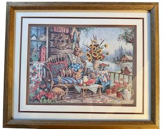 VTG “Country Hideaway” Framed Print