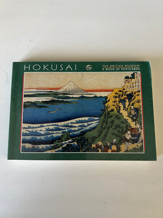 Hokusai postcard book